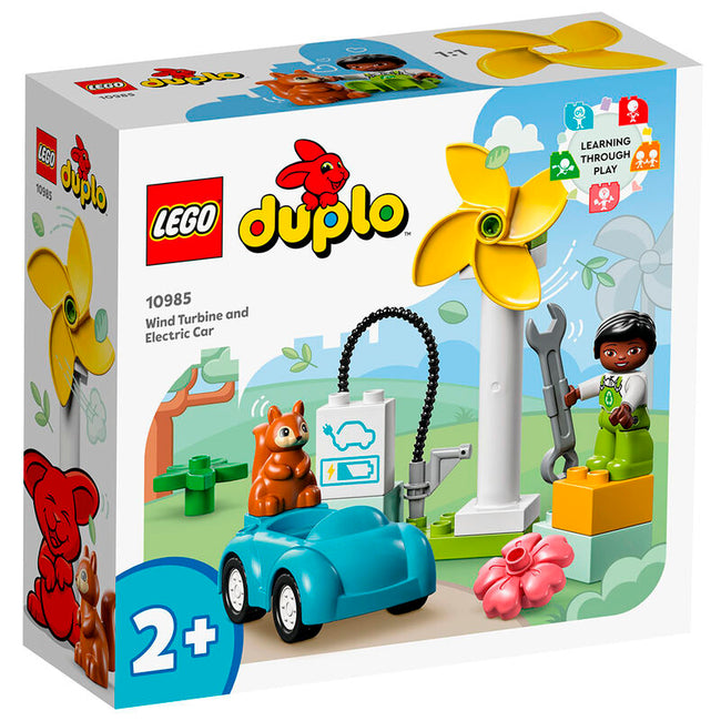 Lego duplo - aerogenerador y coche eléctrico Hover Image