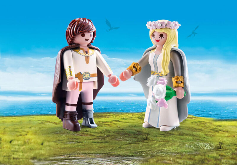 Playmobil 70045 astrid e hipo con ropa de boda