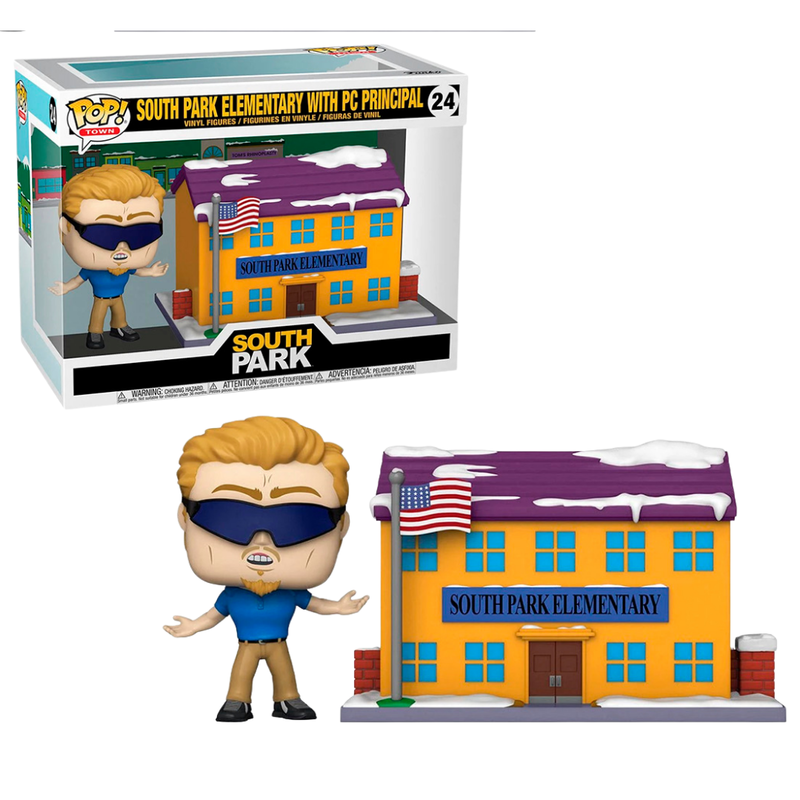 Funko pop! town south park - primaria south park con pc principal