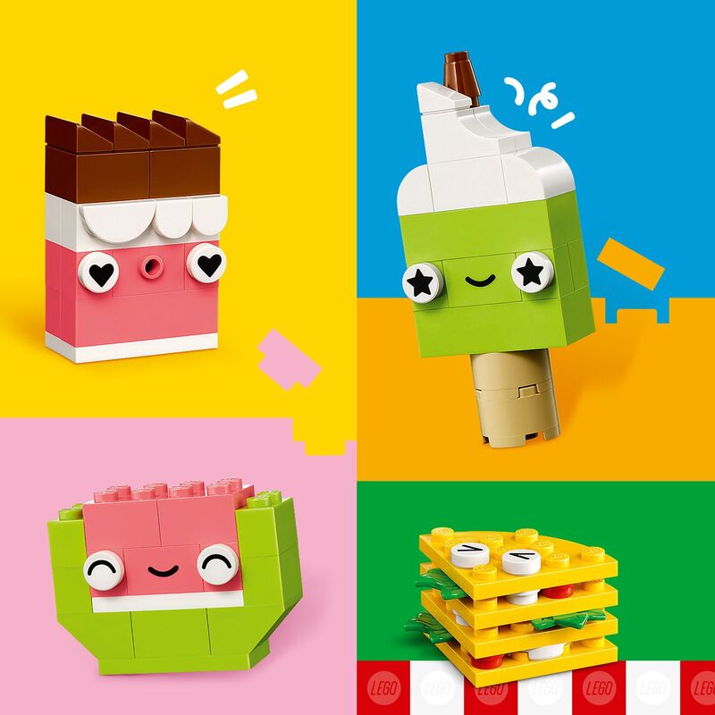 Lego classic - amigos nutritivos creativos