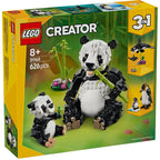 Lego creator: 3en1 - fauna salvaje: familia de pandas