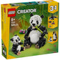 Lego creator: 3en1 - fauna salvaje: familia de pandas