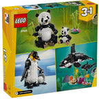 Lego creator: 3en1 - fauna salvaje: familia de pandas
