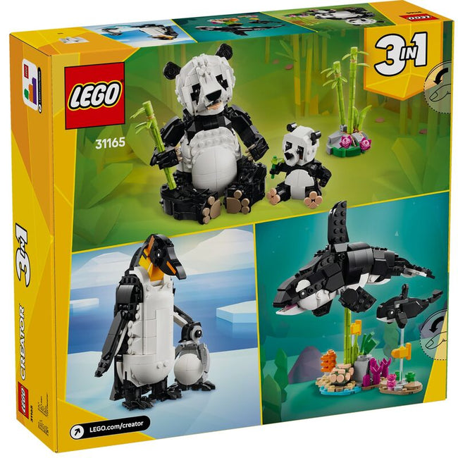 Lego creator: 3en1 - fauna salvaje: familia de pandas Main Image