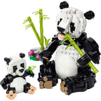 Lego creator: 3en1 - fauna salvaje: familia de pandas