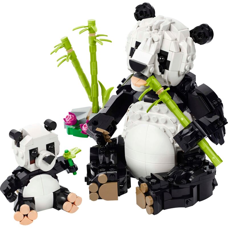 Lego creator: 3en1 - fauna salvaje: familia de pandas