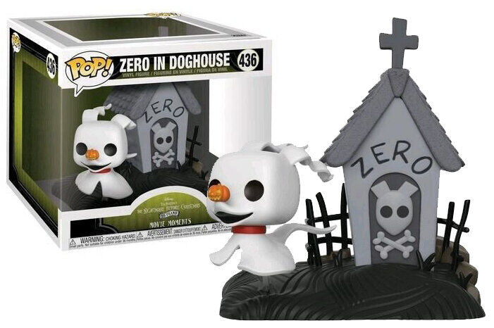 Funko pop! pesadilla antes de navidad - zero con casita - (chase)