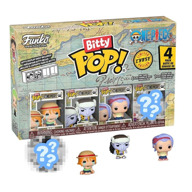 Funko bitty pop! one piece - nami (pack 4) Hover Image