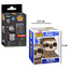 Funko bitty pop! accesorios - pack de perezoso y 3 protectores de pin