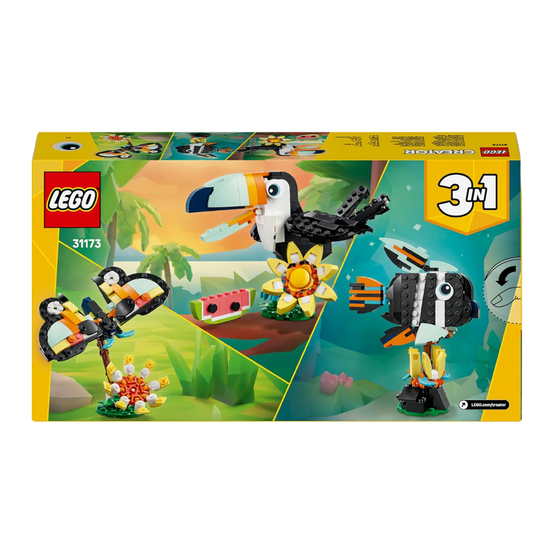 Lego creator: fauna salvaje - tucán tropical