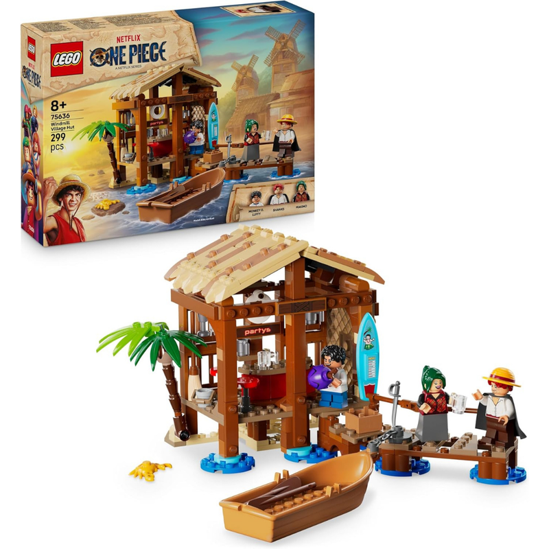 Lego one piece - cabaa del pueblo molino