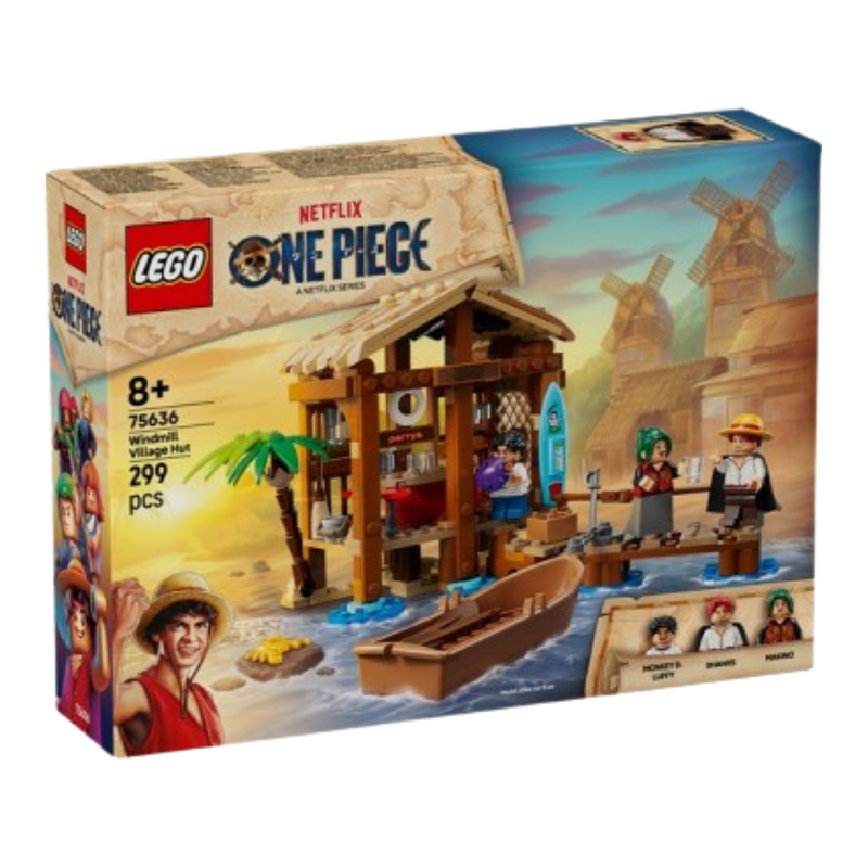 Lego one piece - cabaa del pueblo molino