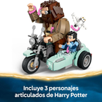 Lego harry potter - viaje en moto de hagrid y harry
