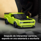 Lego speed champions - deportivo dodge challenger srt hellcat