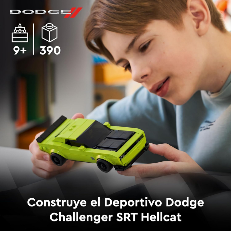 Lego speed champions - deportivo dodge challenger srt hellcat