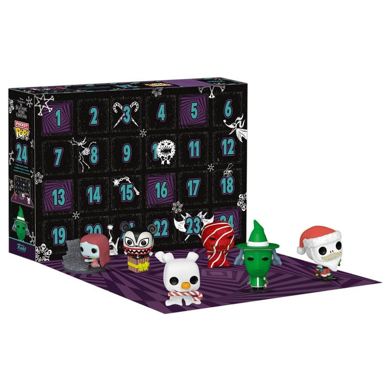 Funko pocket pop! disney: calendario de adviento - pesadilla antes de navidad