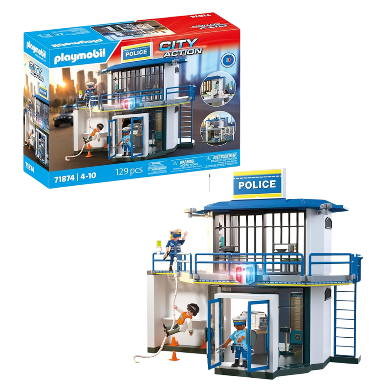 Playmobil - comisaría con sala de investigación