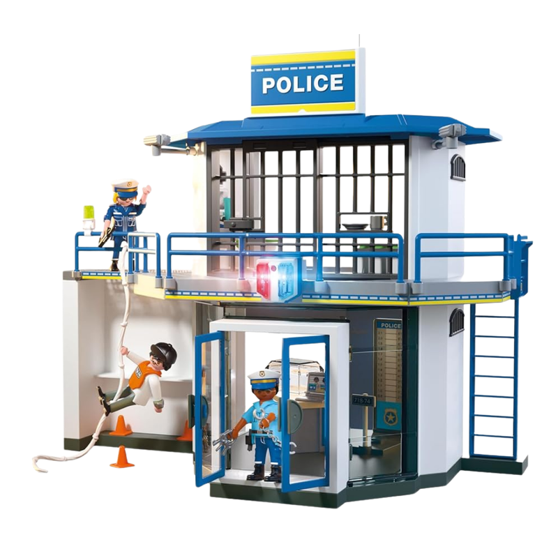 Playmobil - comisaría con sala de investigación