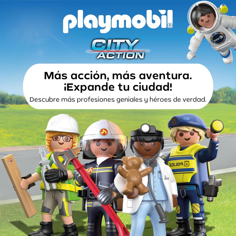 Playmobil - comisaría con sala de investigación