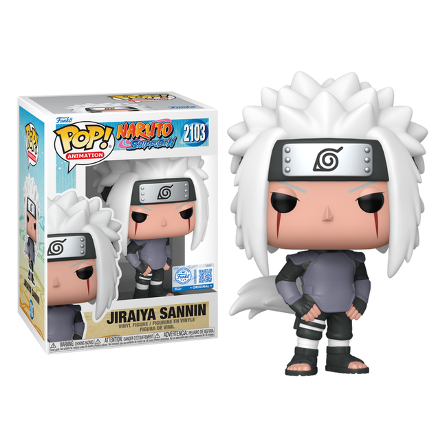 Funko pop! naruto shippuden - jiraiya sannin (exclusivo) Hover Image