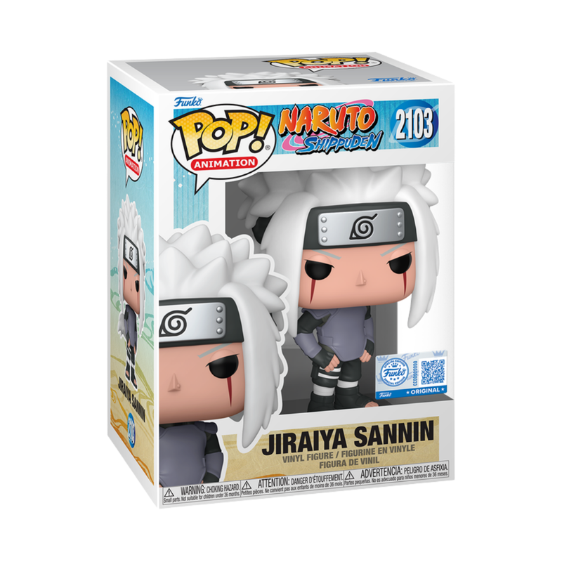 Funko pop! naruto shippuden - jiraiya sannin (exclusivo)