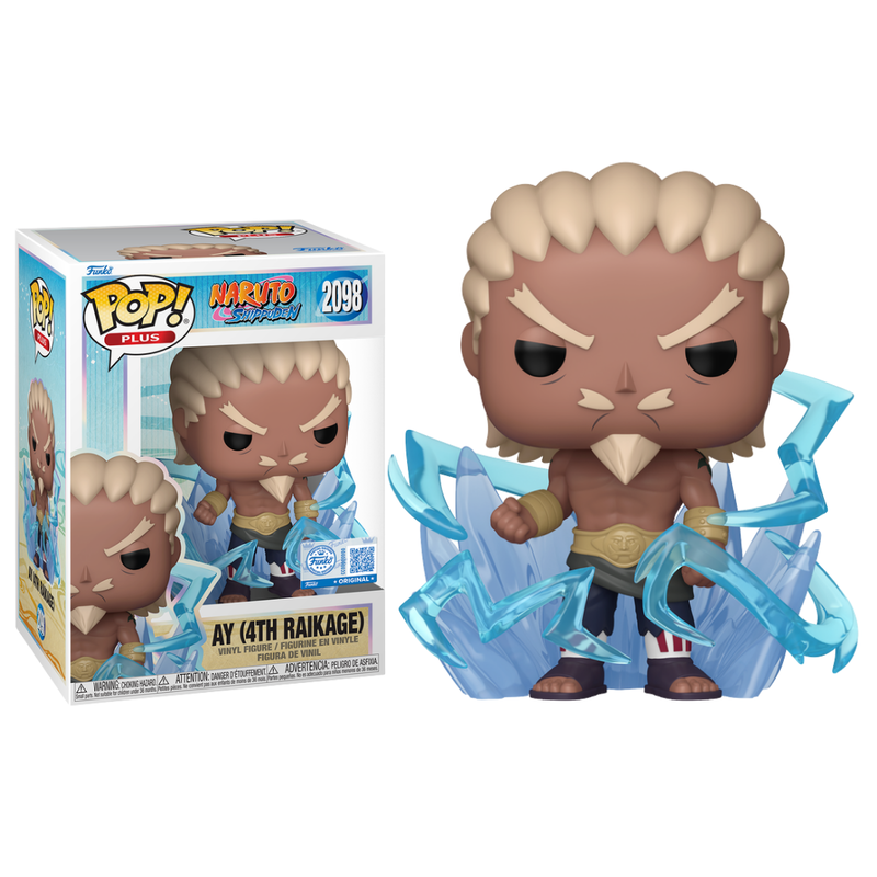 Funko pop! naruto shippuden - ay (4th raikage) exclusivo