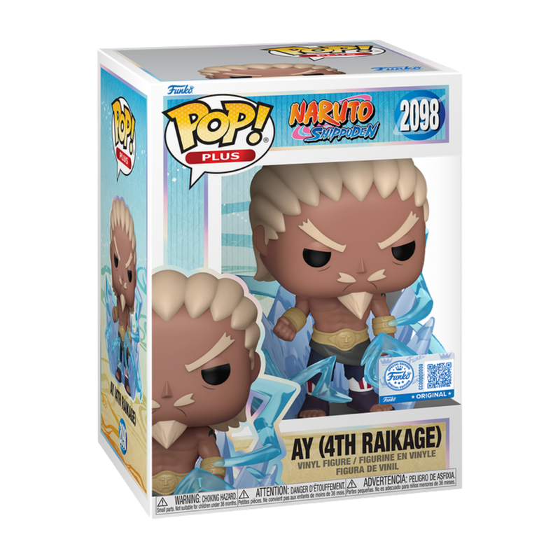 Funko pop! naruto shippuden - ay (4th raikage) exclusivo