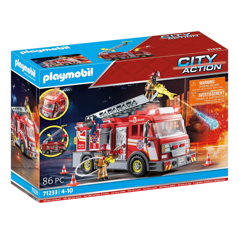 Playmobil - camión de bomberos