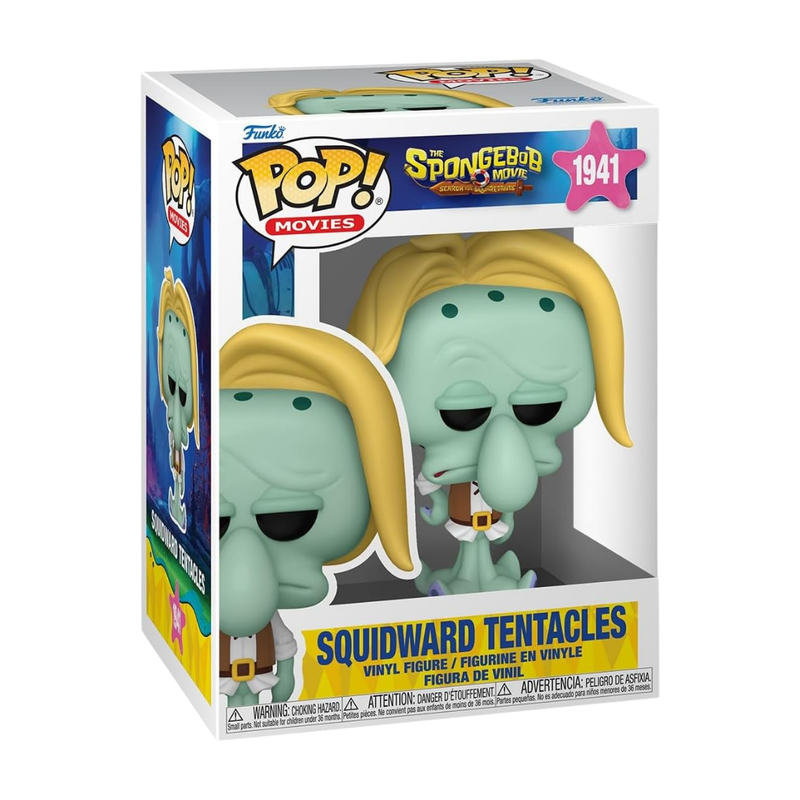 Funko pop! bob esponja: la película - calamardo tentáculos