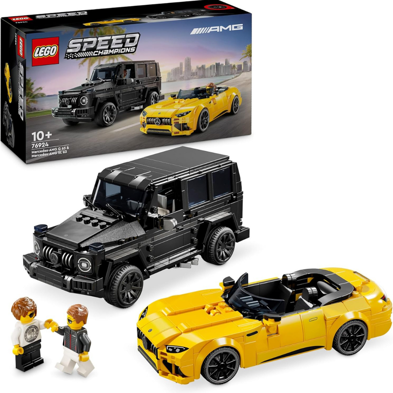 Lego speed champions - mercedes-amg g 63 y mercedes-amg sl 63