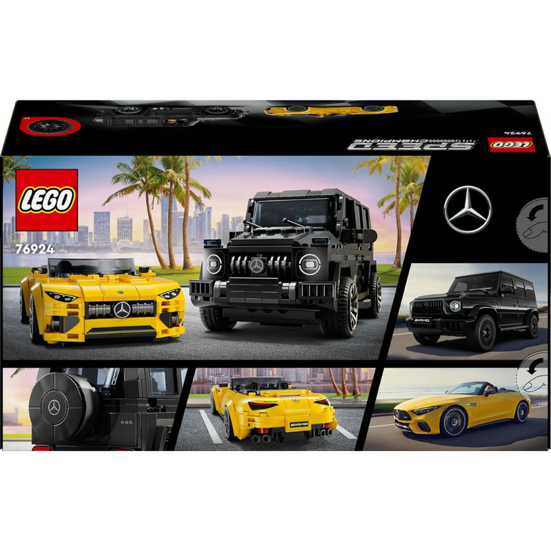 Lego speed champions - mercedes-amg g 63 y mercedes-amg sl 63