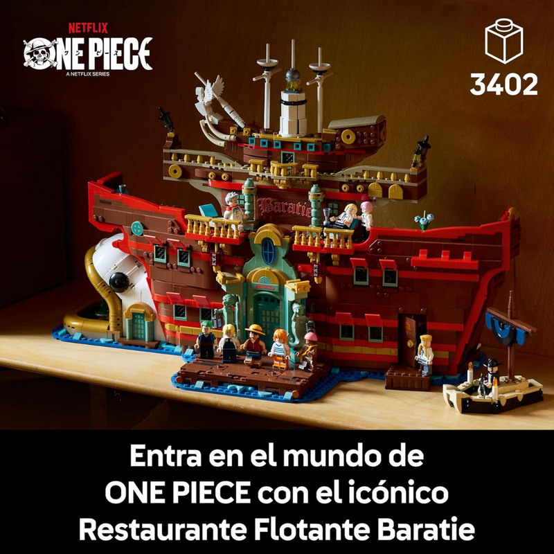 Lego one piece - restaurante flotante baratie