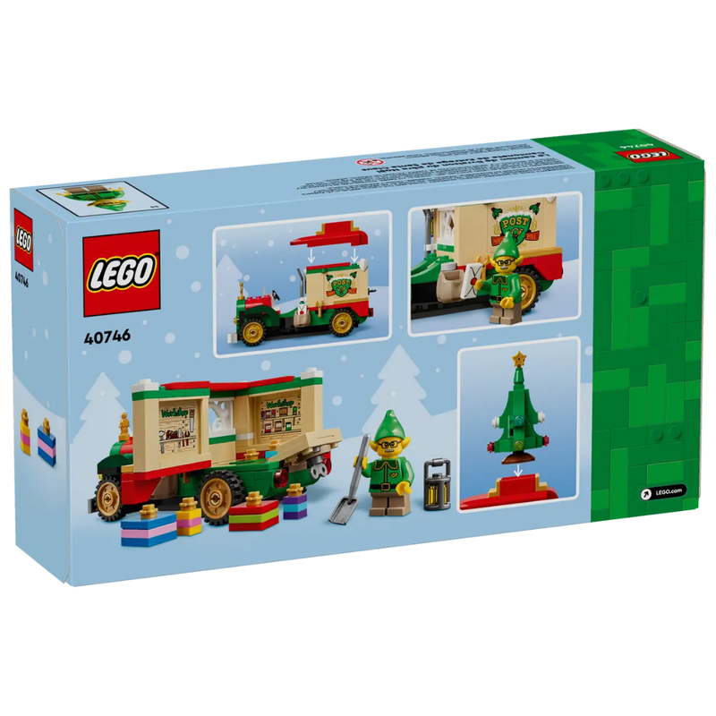Lego navidad - camión de reparto de papá noel