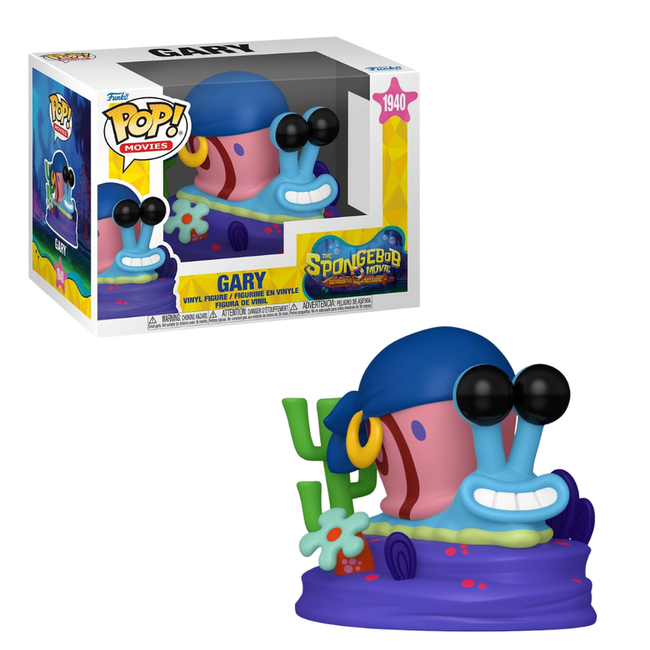 Funko pop! bob esponja: la película - gary Hover Image
