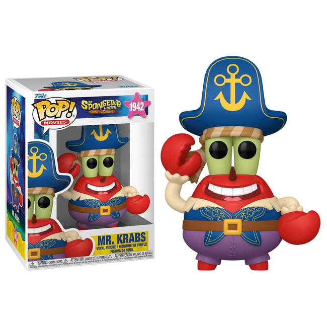 Funko pop! bob esponja: la película - seor cangrejo Hover Image
