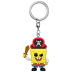 Funko pop! keychain: bob esponja la película - bob esponja pirata