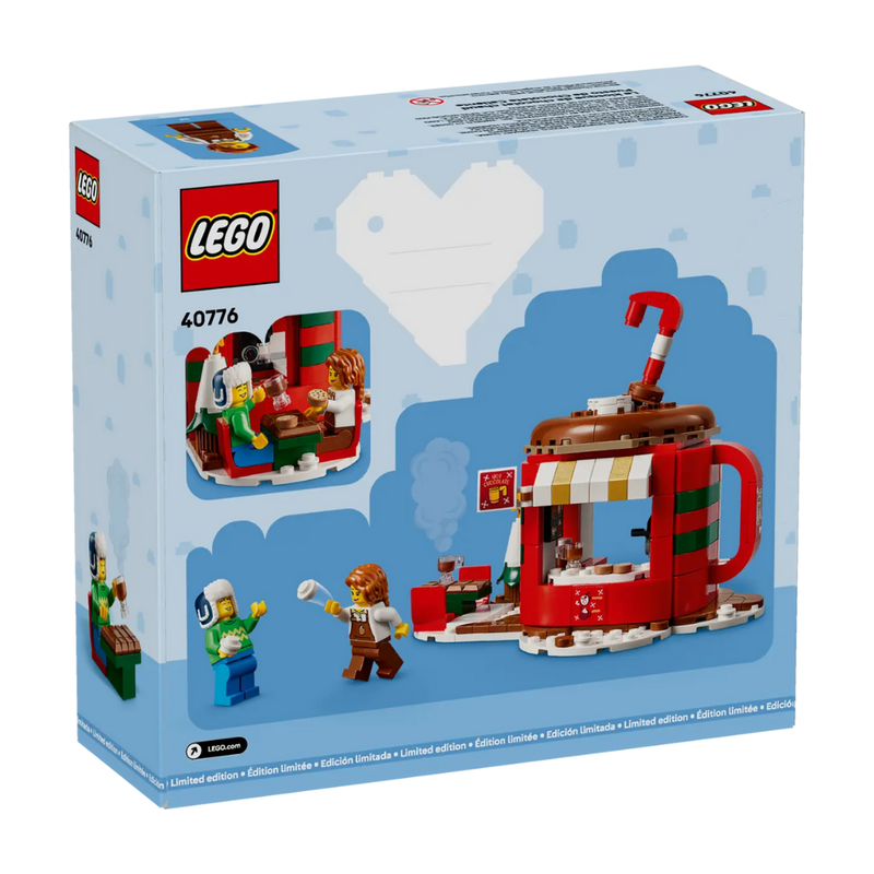 Lego navidad - puesto de chocolate caliente