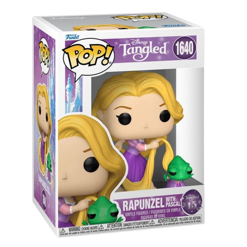 Funko pop! disney: enredados - rapunzel y pascal 15th aniversario