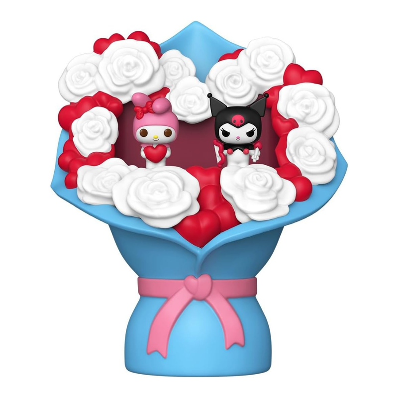 Funko bitty pop bouquet hello kitty: sanrio valentines - my melody y kuromi