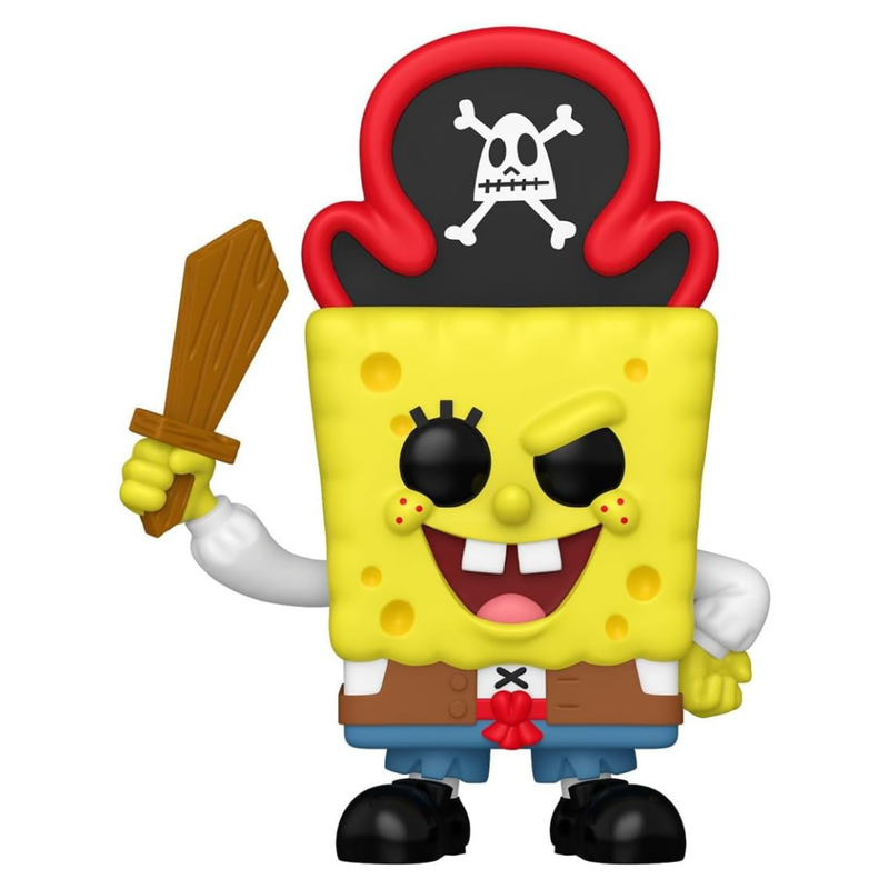 Funko pop! bob esponja la película  bob esponja pirata