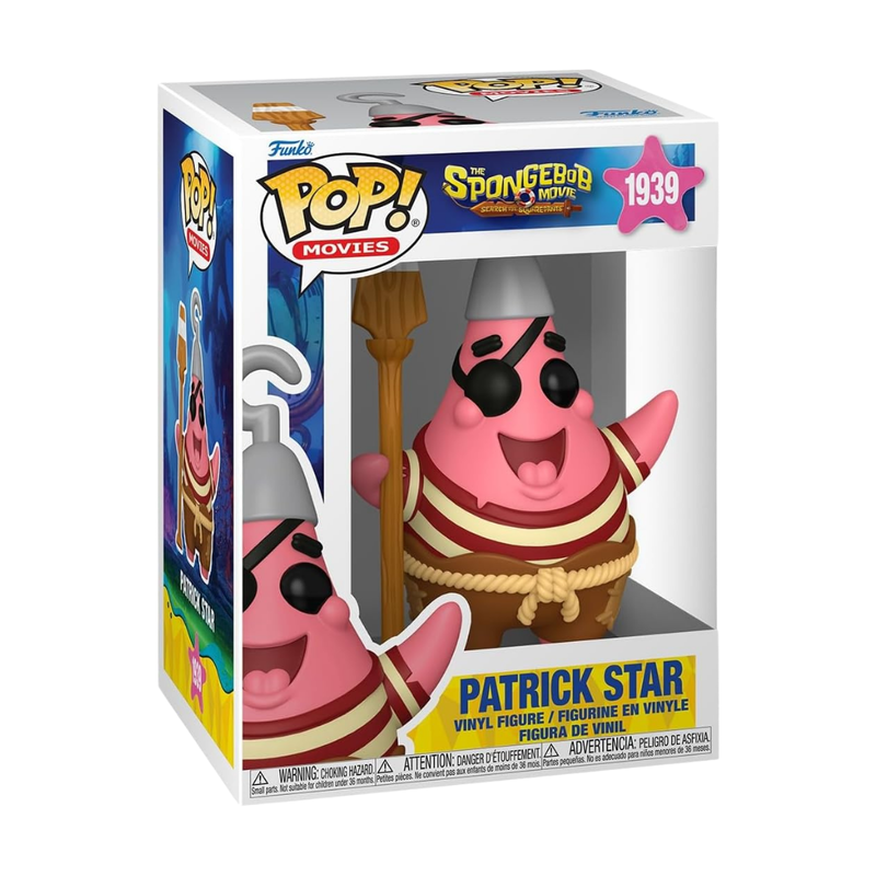 Funko pop! bob esponja la película  patricio estrella