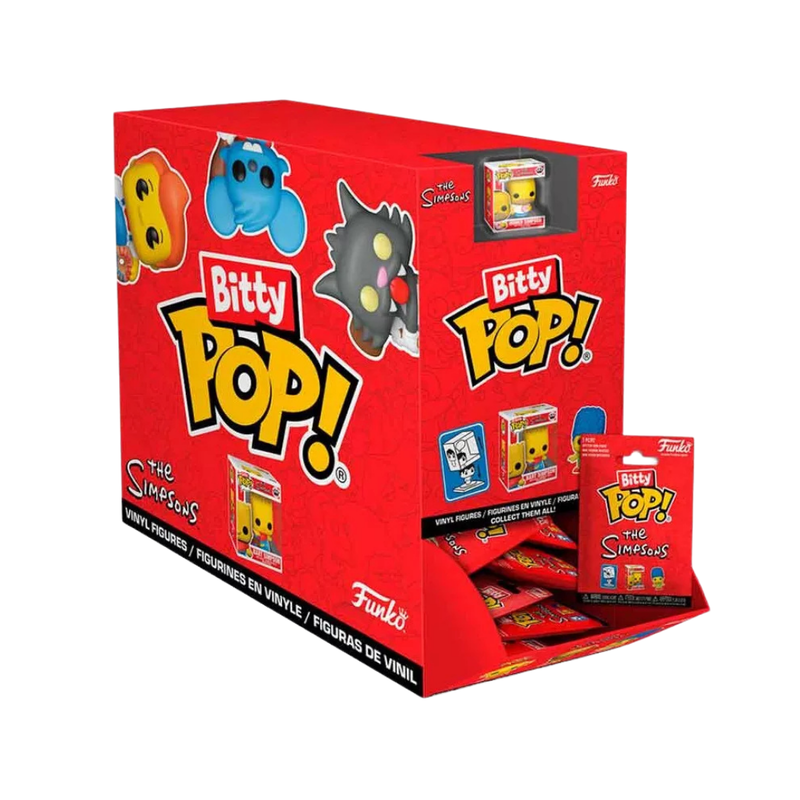 Funko bitty pop! los simpson - sobre sorpresa