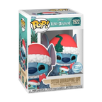 Funko pop! lilo & stitch - stitch desenvolviendo regalo (edición especial)