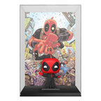 Funko pop! comic covers marvel - deadpool con traje negro