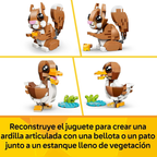 Lego creator 3en1: simpáticos animales - cachorro juguetón