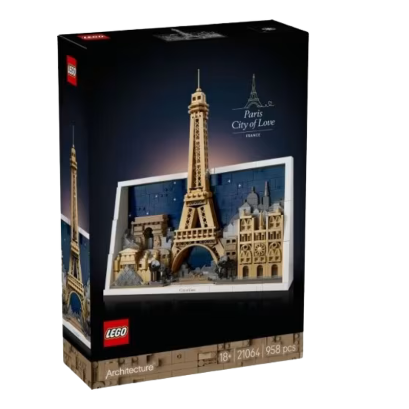 Lego architecture: parís - ciudad del amor