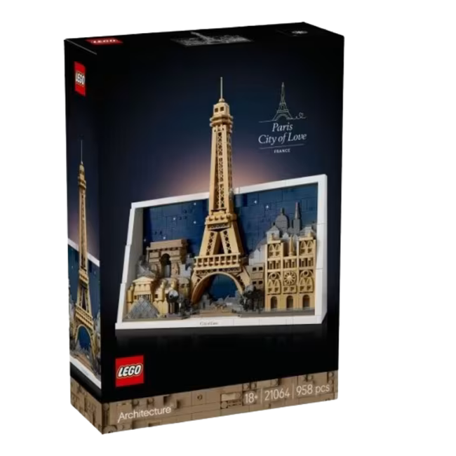 Lego architecture: parís - ciudad del amor Hover Image