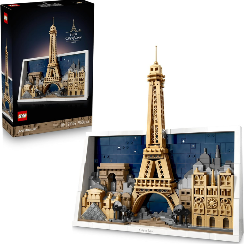 Lego architecture: parís - ciudad del amor