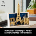 Lego architecture: parís - ciudad del amor