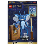 Lego harry potter  duendecillo de cornualles con libro y varita de gilderoy lockhart